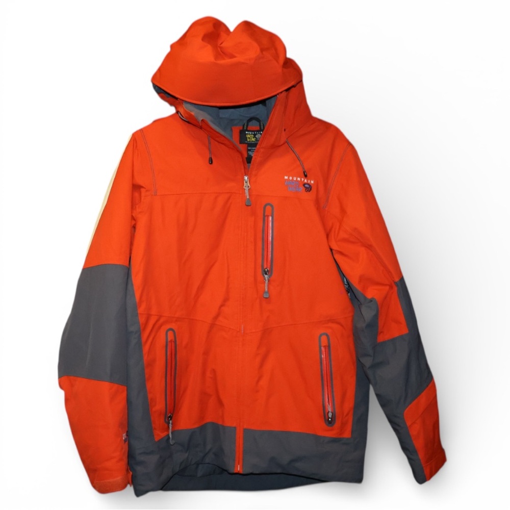 Mountain Hardwear Mixaction Jacket men’s medium orange/grey OM4182